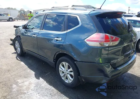 2014 Nissan Rogue Sv z USA, uszkodzony, nr VIN 5N1AT2MT1EC814008